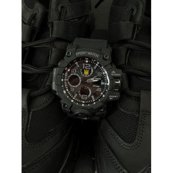 Годинники чоловічі наручні Sanda Peremoga (Чорний) Вінниця - фото 3