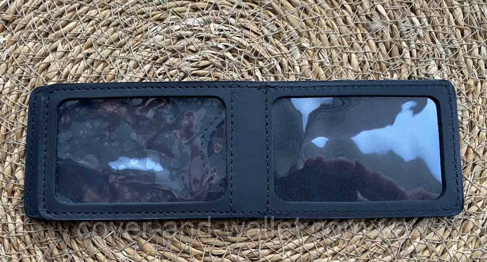 Обкладинка "Державна податкова служба України" з вінтажної шкіри чорного кольору Київ - фото 10