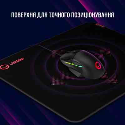 Коврик для мышки Lorgar Main 323 Black/Red (LRG-GMP323) Винница