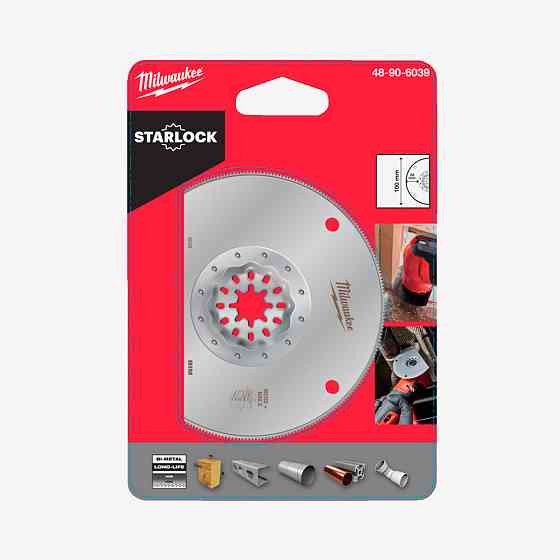 Полотно BiM STARLOCK MILWAUKEE для многофункционального инструмента, Ø100/28мм Одесса