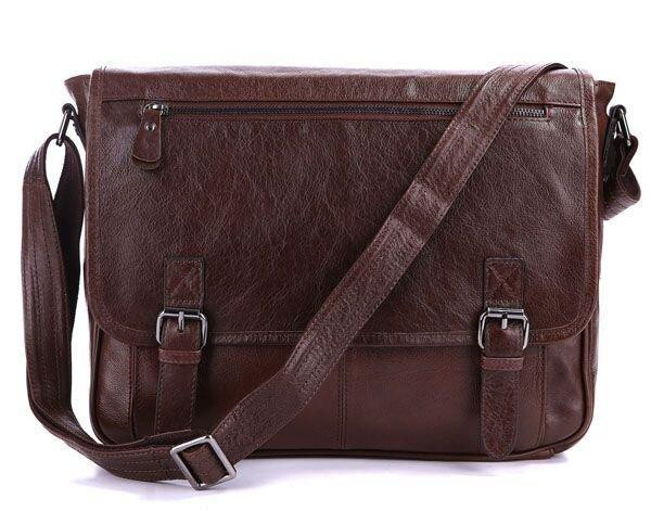 Сумка чоловіча Vintage 14089 під формат А4 Коричнева Київ - фото 10