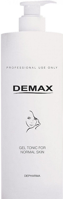 Гель-тонік з гіалуроновою кислотою Gel Tonic For Normal Skin  Demax  500 мл Дніпро - фото 1