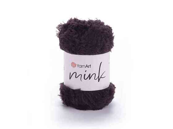 Пряжа Mink красный 100% полиамид 75м 50г арт.342 10шт/уп ТМ YARNART Киев
