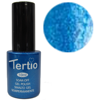 TERTIO гель - лак № 076(небесно-голубой с микроблесками) 10 мл Киев
