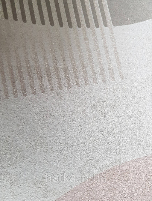 Обои виниловые на флизелине AS creation Geo Effect 0.53х10 детские геометрия 3д бежевые розовые серые 38595-2 Киев - изображение 4