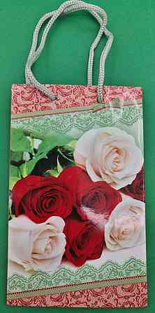 Пакет паперовий подарунковий малий 11/18/5 (арт М097) (12 шт.) Харків