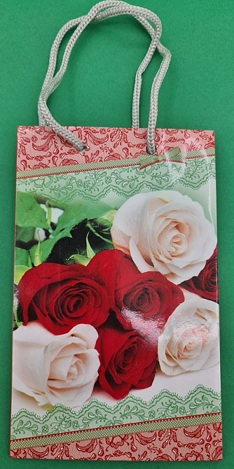 Пакет паперовий подарунковий малий 11/18/5 (арт М097) (12 шт.) Харків - фото 4