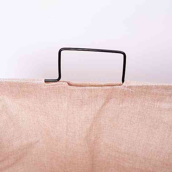 Yiwu Кошик для білизни на підставці 36×32×52 (см) м'який Бежевий HP-41-11BE Київ