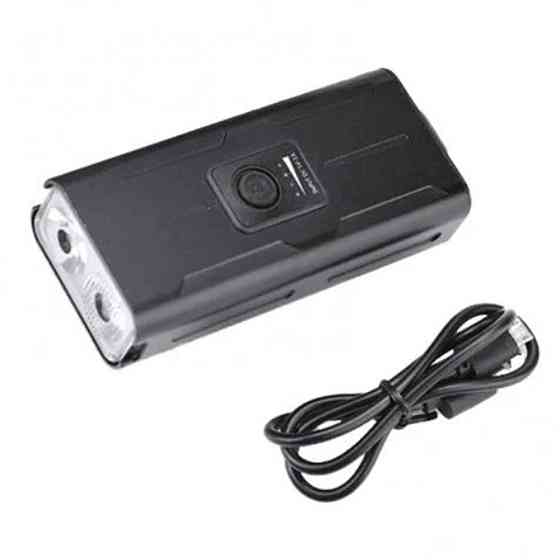 Велофонарь XBL BK-04Pro-2T6 ALUMINUM индикация заряда Waterproof Бровары