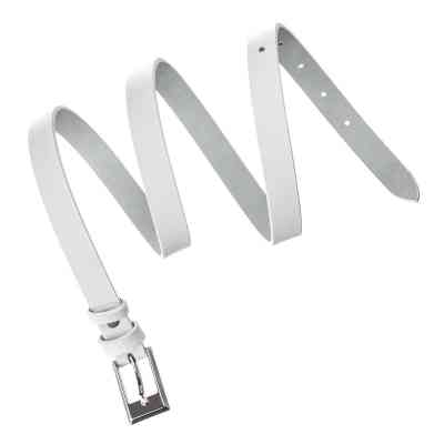 Ремень Grande Pelle Тонкий женский Белый (11252) Винница