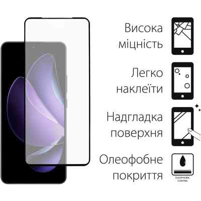 Стекло защитное Dengos 2psc Kit Oppo Reno13 F 4G (DG-TG2P-73) Винница