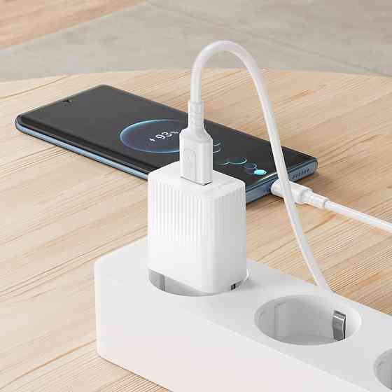Мережевий зарядний пристрій BOROFONE BAS71A Source single-port charger White Одеса