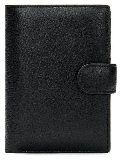 Кошелек унисекс Vintage 14927 Черный Киев - изображение 1