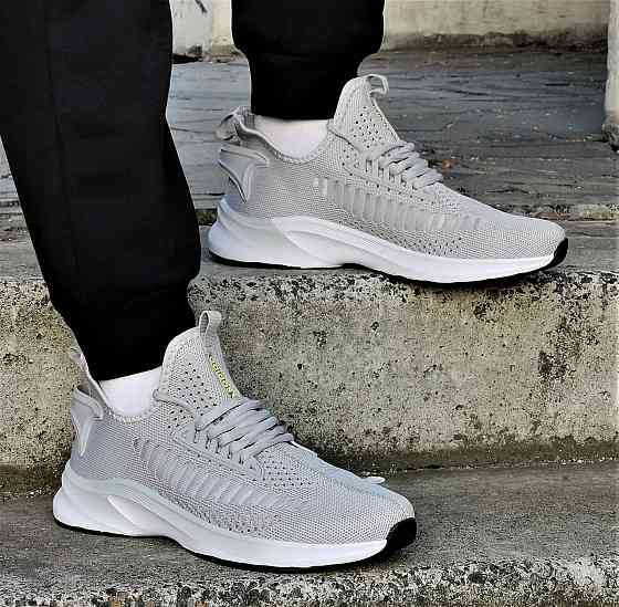 Кроссовки Adidas Мужские Серые Адидас BOOST (размеры: 41,42,43,45) Днепр