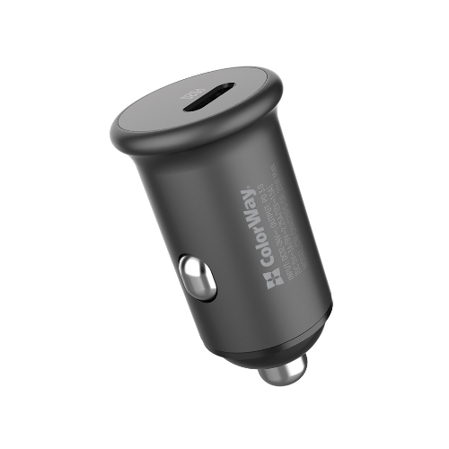 Автомобільний зарядний пристрій ColorWay CW-CHA028PD-GR Type-C 20W PD сірий Житомир