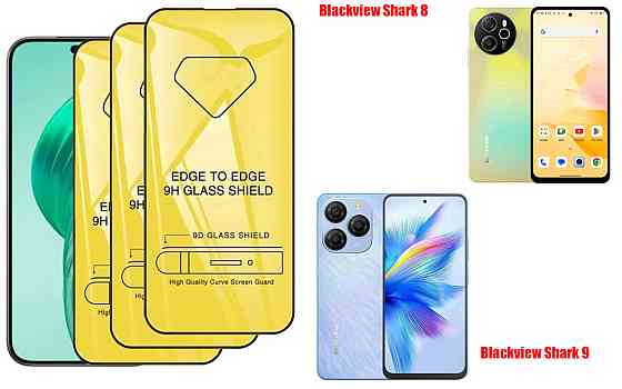 Захисне скло DefenzoGlass для Blackview Shark 8, Shark 9 – подвійна міцність Київ