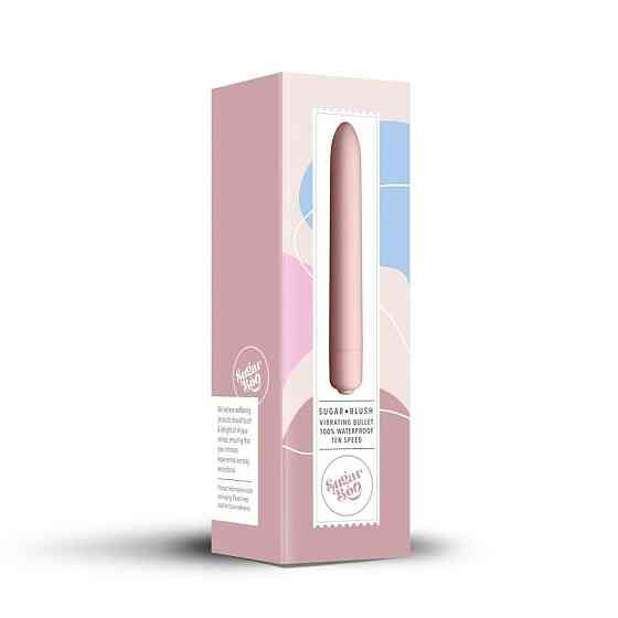 Мини-вибратор SugarBoo Sugar Blush, 10 уровней интенсивности Sex Aura Киев