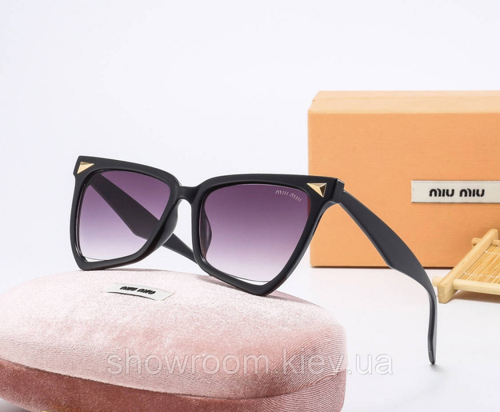 Женские солнцезащитные очки cat eye Miu (1350) Киев - изображение 2