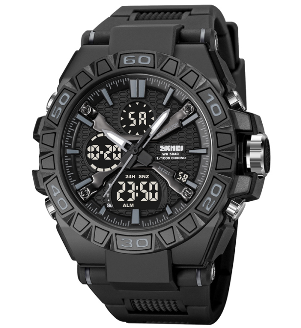 Часы наручные SKMEI 2220BK SKMEI, BLACK, 11437 Днепр - изображение 1