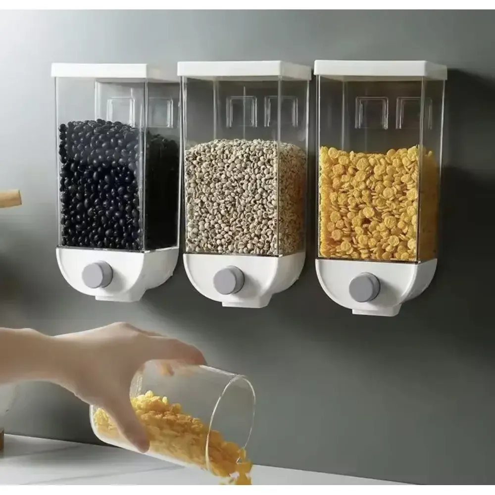 Диспенсер для сыпучих продуктов / Настенные органайзер для хранения AND128 BIG Коломия - фото 2