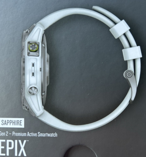 Смарт-годинник Garmin Epix Gen 2 Sapphire white (010-02582-21) Киев - изображение 3