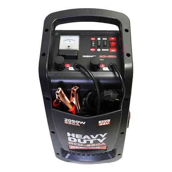 Пуско-зарядний пристрій Rebiner RCD-650A – 12/24 В, 400 А/ч, Гарантія 36 міс Івано-Франківськ