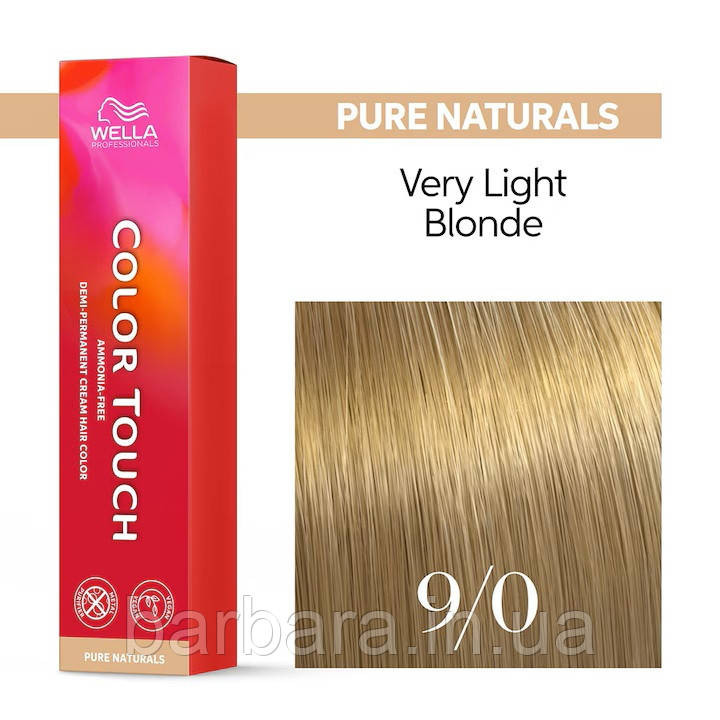9/0 Краска для волос Wella Color Touch NEW-2024 Киев - изображение 1