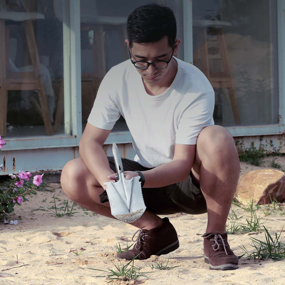 Багатофункціональна складна саперна міні лопата NexTool NE20033 Київ - фото 9