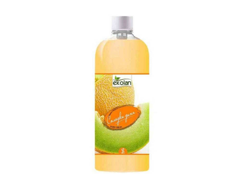 Рідке мило Солодка диня 0,5л (запаска)ТМ EKOLAN Київ - фото 1
