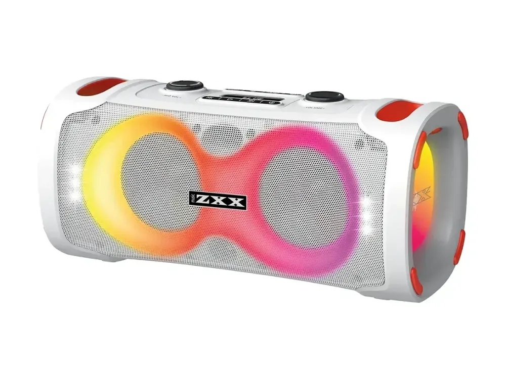 Портативна акустична колонка ZXX-8082 60Вт 2x6,5" TWS/FM/USB/TF/BT/LED з мікрофоном Одеса - фото 3