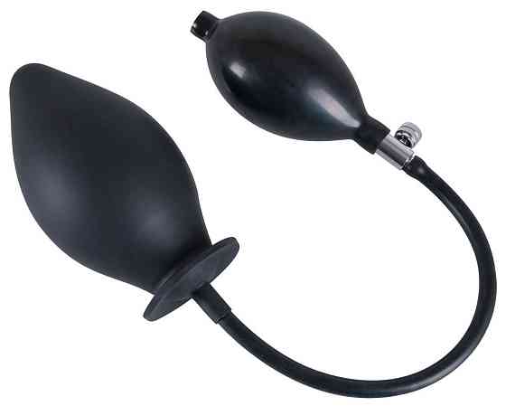 Анальна пробка - True Black Inflatable Anal Plug Sex Aura Київ