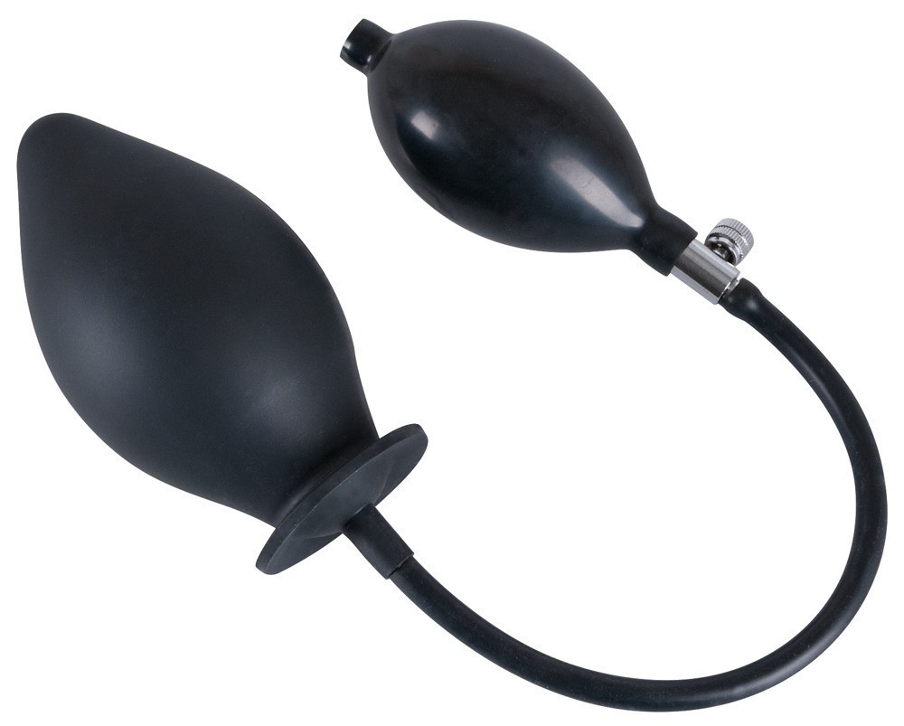Анальная пробка - True Black Inflatable Anal Plug Sex Aura Киев - изображение 4