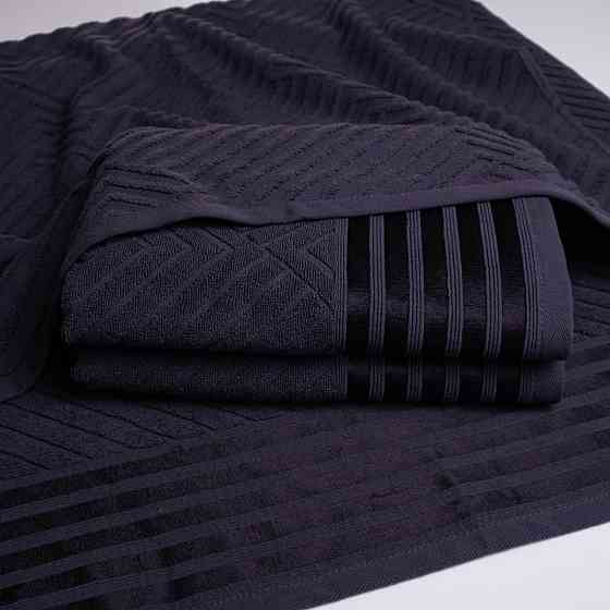 Полотенце банное махровое SOFT GM Textile 70х140см 500г/м2 (Графитовый) Сумы