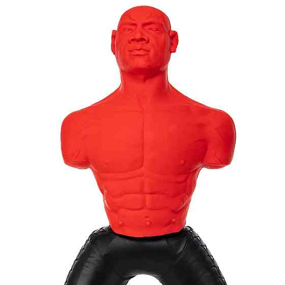 Манекен підлоговий для відпрацювання ударів CIMA BO-7440 червоний-чорний Київ