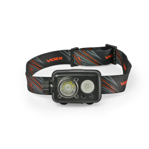 Ліхтарик LED налобний 600Lm 5000К VLF-H189 Videx Житомир