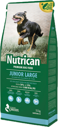 Nutrican Junior Large (Нутрікан Джуніор Лардж) сухий корм для цуценят великих порід Запоріжжя