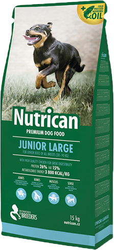 Nutrican Junior Large (Нутрикан Джуниор Лардж) сухой корм для щенков крупных пород Запорожье - изображение 1