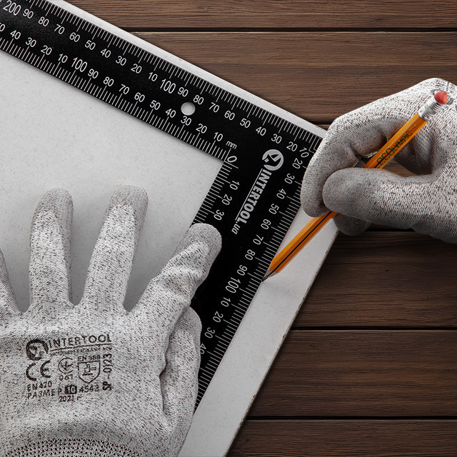 Угольник строительный, 600×400 мм INTERTOOL MT-2060 Киев - изображение 6
