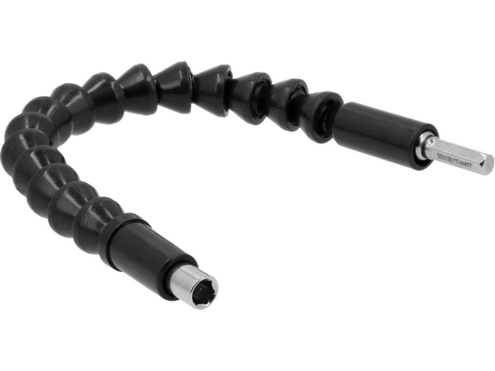 Тримач адаптер насадок викруткових гнучкий YATO : HEX- 1/4", L= 300 мм [10/40] Одеса - фото 1