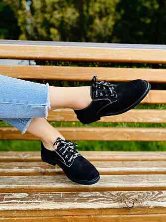 Туфлі жіночі TEE Tspace -2 чорні (весна-осінь, еко-замша) (3801) 38р.39р.40р. 40 Коломия