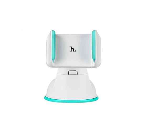 Автомобильный держатель крепление подставка для телефона смартфона HOCO CA5 на присоске цвет голубой Одесса