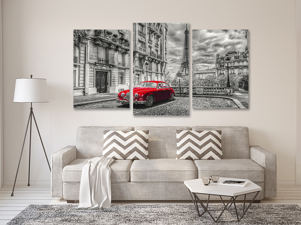 Модульна картина у вітальню/ спальню Париж    Art-549_3 Київ - фото 2