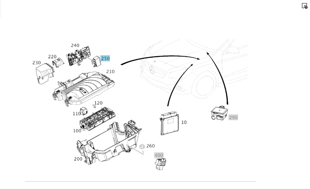 Mercedes-Benz  A0035422319 Реле від'єднання АКБ CLA Shooting Brake X117 CLA C117 GLA X156 A-class W176 B-class W246 Одесса - изображение 2
