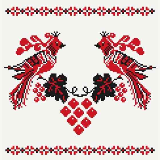 Картина по номерам ArtCraft Свадебный орнамент 30х30 см (13037-AC) Харьков