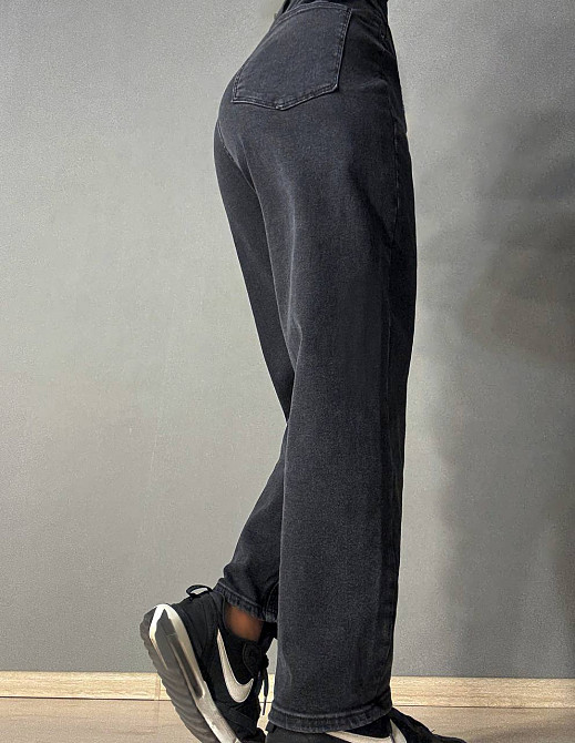 Джинси жіночі Sherocco 3302-1 мом relax великі розміри супер батал чорні, чорний, 44, 44, 116 см, 140 см Київ - фото 11