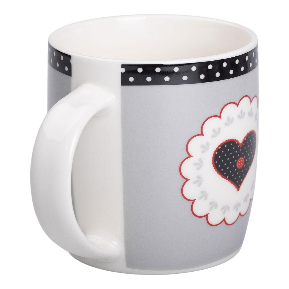 Чашка порцелянова 400 (мл) для чаю та кави RX-N240147G Київ - фото 2