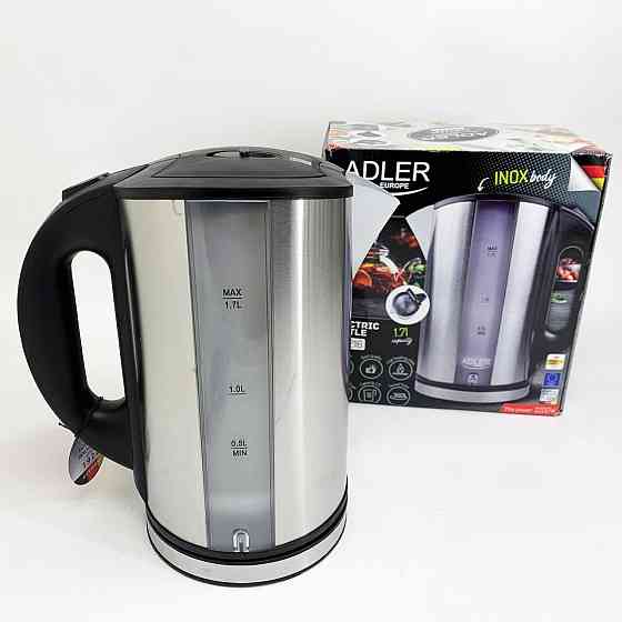 Электронный чайник для дома Adler AD 1216 1.7L 2200Вт, Электрический чайник с индикатором питания VX-68 Львов
