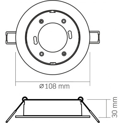 Светильник Videx VL-SPF27R-W Винница - изображение 3