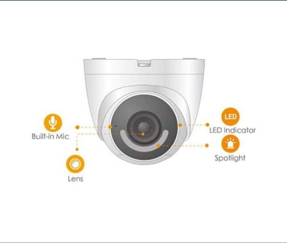 LP-камера 2мп lmou Turret (lPC-T 26EP) з підтримкою Wi-Fi та сережки IMOU Turret IPC-T26EP Харків - фото 4
