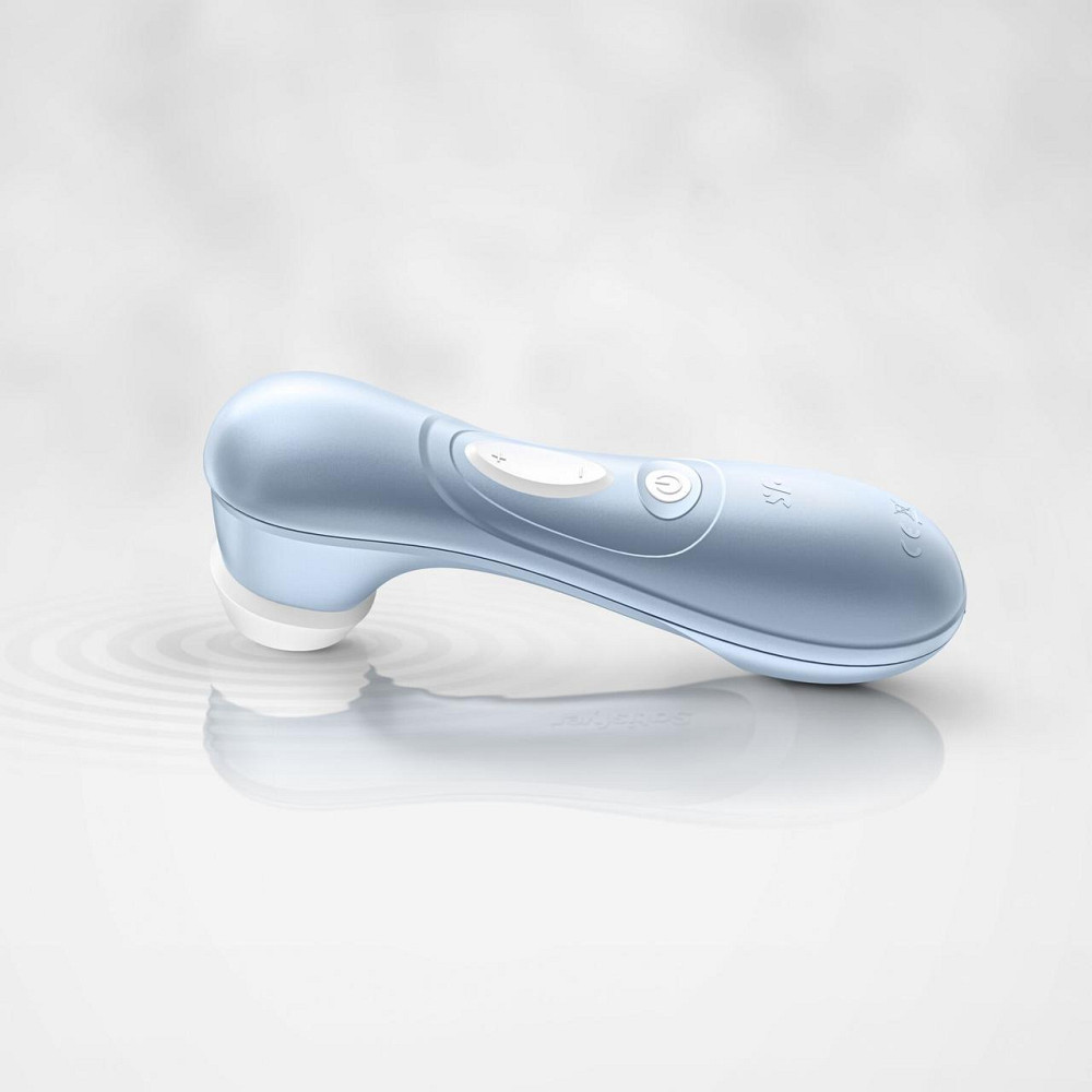 Вакуумний кліторальний стимулятор Satisfyer Pro 2 Blue Sex Aura Київ - фото 10